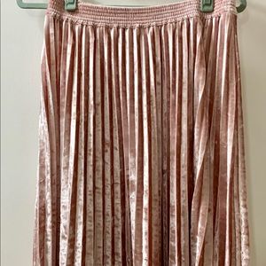 Velvet skirt!